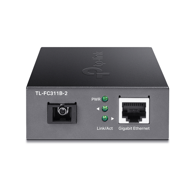 Медиаконвертер TP-LINK TL-FC311B-2 10/100/1000 WDM (TX 1310nm RX 1550nm) SM 2km SC (TL-FC311B-2) - изображение 2