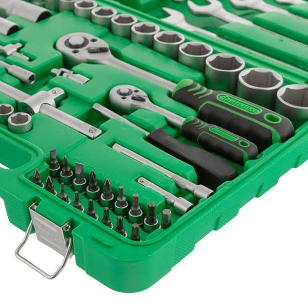 Набір інструментів 1/2" & 1/4", 82 од. INTERTOOL ET-6082SP - зображення 5