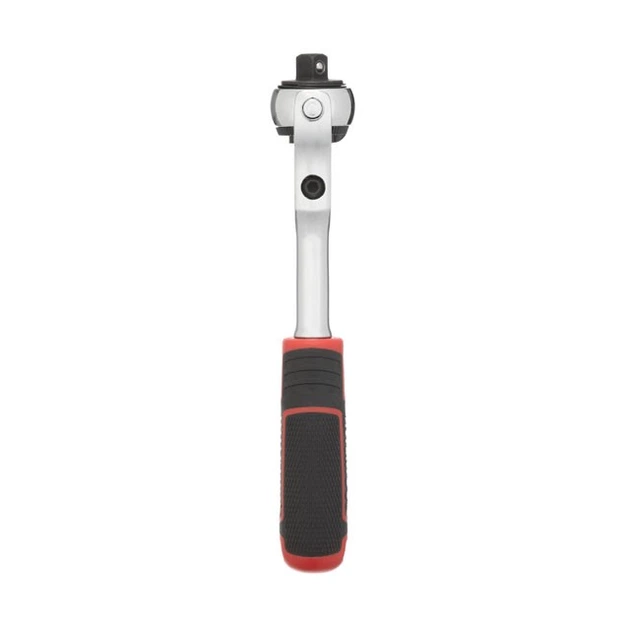 Рукоятка з храповим механізмом поворотна, 72 зуби 3/8”, Cr-V STORM INTERTOOL ET-8008 - зображення 4