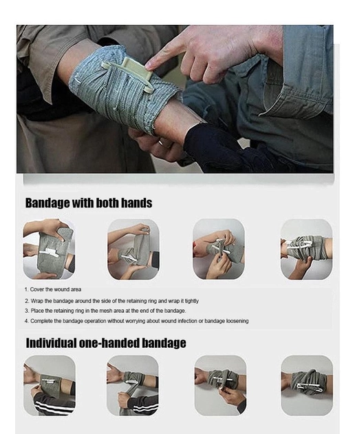 Израильский бандаж 4 дюйма, Israeli Bandage 4inch - изображение 2
