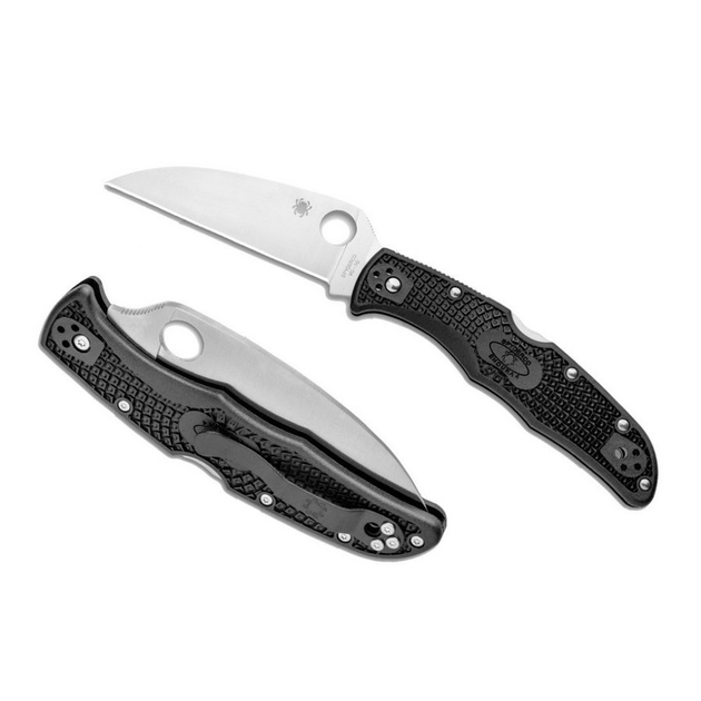 Нож складной карманный /221 мм/VG-10/Back lock - Spyderco SpydrcC10FPWCBK - изображение 1