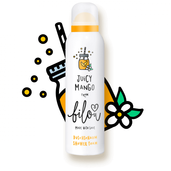 Пінка для душу BILOU Juicy Mango "Сокуйте манго" 200мл - зображення 2