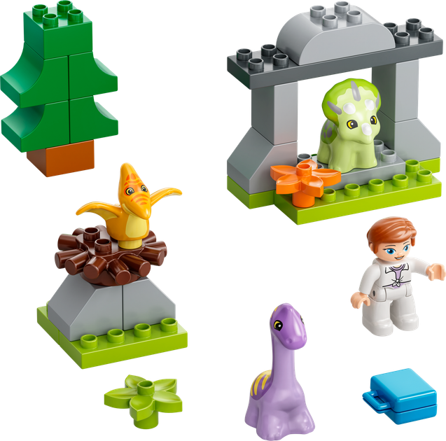 Zestaw klocków LEGO DUPLO Jurassic World Dinozaurowa szkółka 27 elementów (10938) - obraz 9