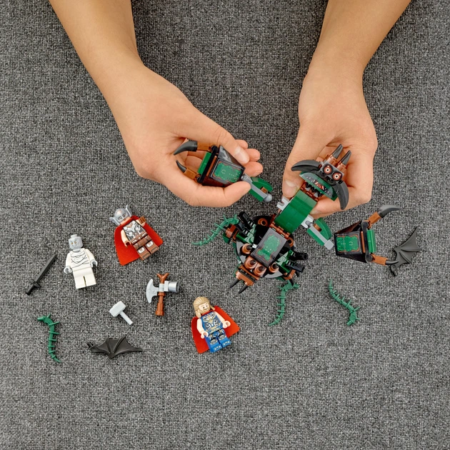 Конструктор LEGO Super Heroes Напад на Новий Асгард 159 деталей (76207) - зображення 4