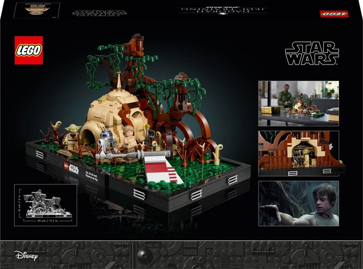 Конструктор LEGO Star Wars Діорама "Джедайські тренування на Дагобі" 1000 деталей (75330) - зображення 10