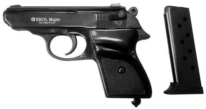 Сигнальний пістолет EKOL MAJOR (чорний) (6577) - зображення 2