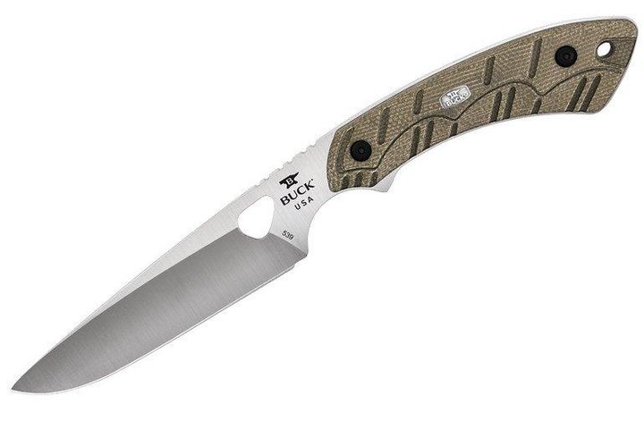 Ніж Buck Open Season® Small Game, green micarta (4007464) - зображення 1