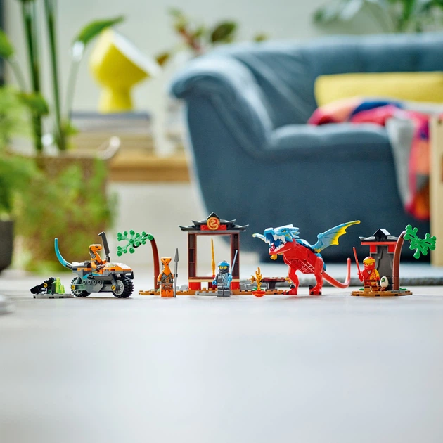 Конструктор LEGO Ninjago Храм ніндзя-дракона 161 деталь (71759) - зображення 4