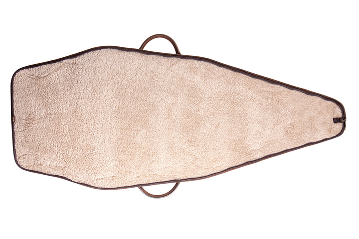 Чехол для карабина с оптикой из кожи и плотной шерсти Artipel (6000512) - изображение 2
