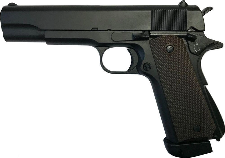Пневматичний пістолет ZBROIA M1911 Blowback (Z27.24.002) - зображення 1
