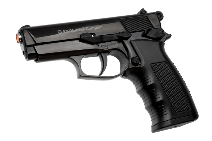 Пистолет сигнальный EKOL ARAS COMPACT (черный) (1000297) - изображение 2