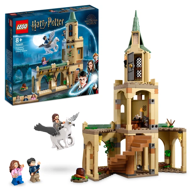Zestaw klocków LEGO Harry Potter Dziedziniec Hogwartu: na ratunek Syriuszowi 345 elementów (76401) - obraz 2