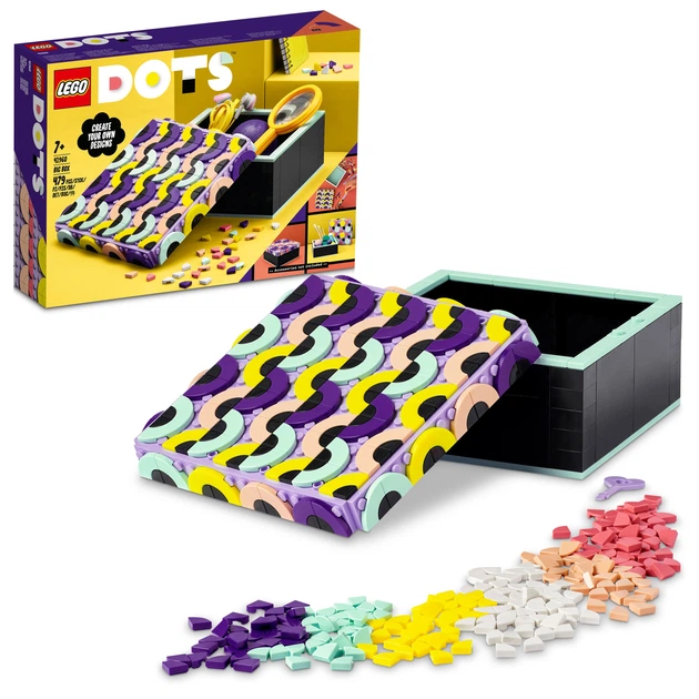 Zestaw klocków LEGO DOTS Duże Pudełko 479 elementów (41960) - obraz 2