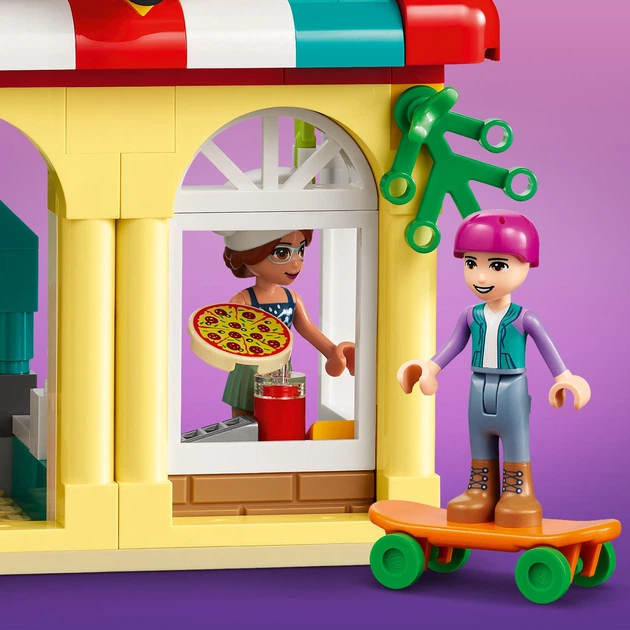 Zestaw klocków LEGO Friends Pizzeria Heartlake City 144 elementy (41705) - obraz 6