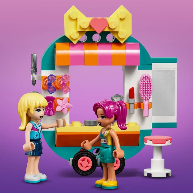 Zestaw klocków LEGO Friends Mobilny butik 94 elementy (41719) - obraz 8