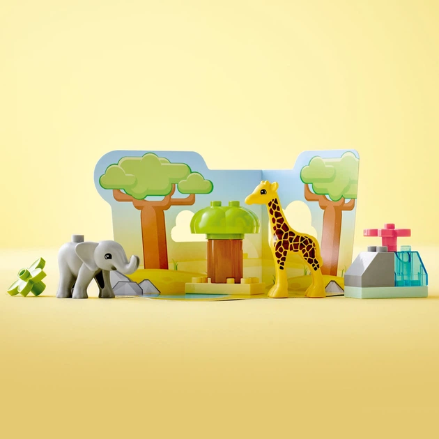 Конструктор LEGO DUPLO Town Дикі тварини Африки 10 деталей (10971) - зображення 6