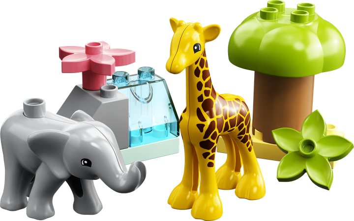 Конструктор LEGO DUPLO Town Дикі тварини Африки 10 деталей (10971) - зображення 9