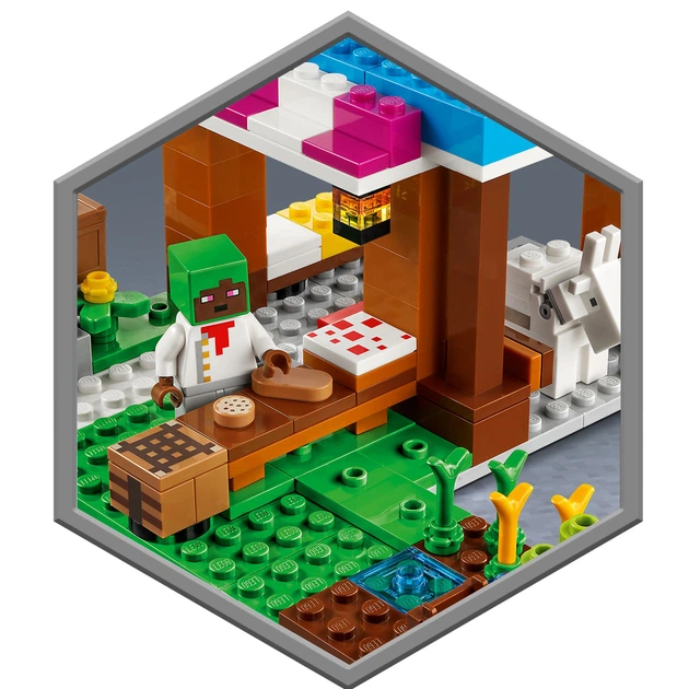 Zestaw klocków LEGO Minecraft Piekarnia 154 elementy (21184) - obraz 8