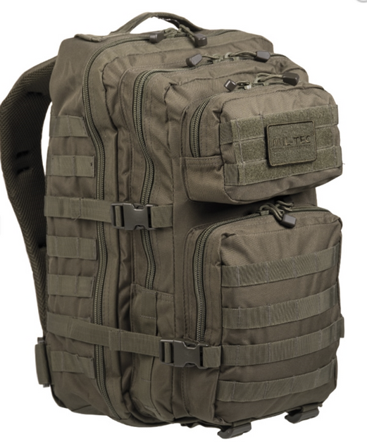 Тактичний рюкзак Mil-Tec 36L - US ASSAULT PACK LG OLIVЕ - зображення 1