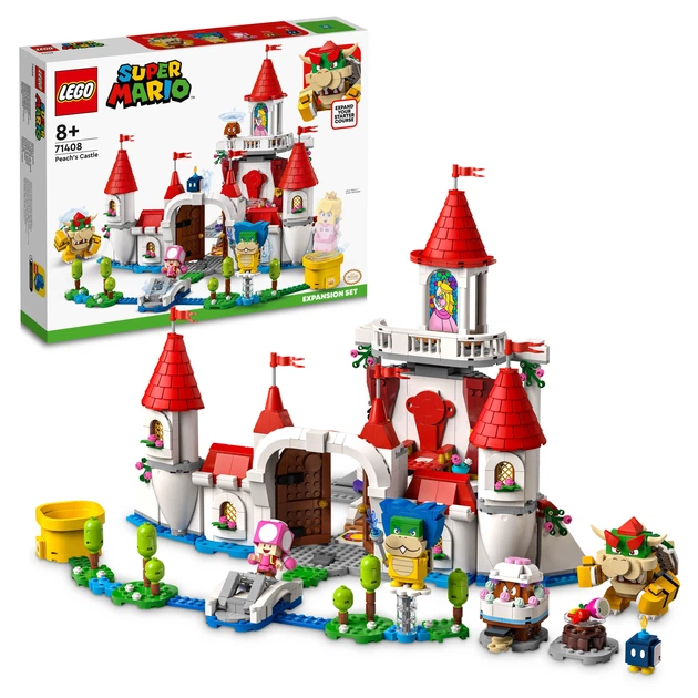 Конструктор LEGO Super Mario Додатковий набір Замок Піч 1216 деталей (71408) - зображення 2
