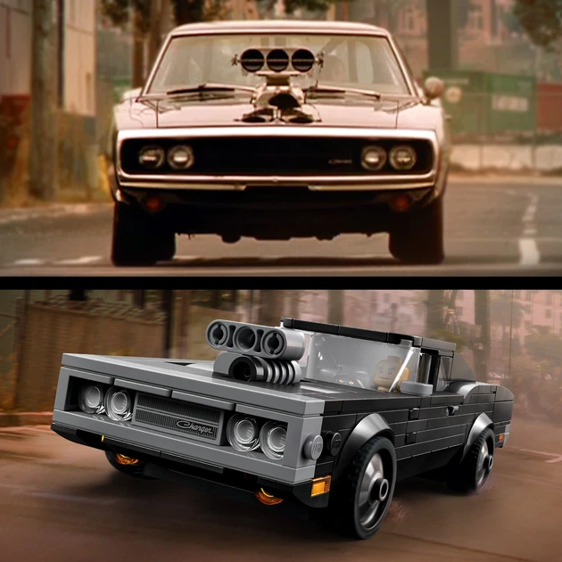 Zestaw klocków LEGO Speed Champions Fast & Furious 1970 Dodge Charger R/T 345 elementów (76912) - Zdjęcie 6 Zestaw klocków LEGO Speed Champions Fast & Furious 1970 Dodge Charger R/T 345 elementów (76912) - obraz 6