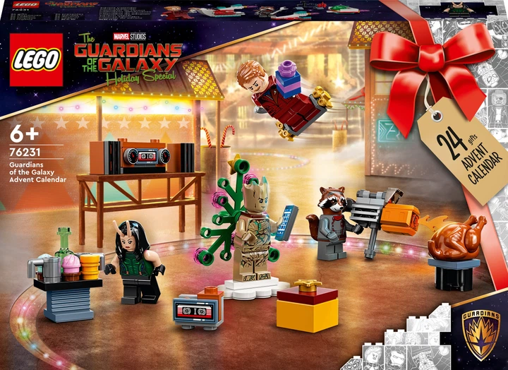 Kalendarz adwentowy LEGO Super Heroes Strażnicy Galaktyki 268 elementów (76231) - Zdjęcie 1 Kalendarz adwentowy LEGO Super Heroes Strażnicy Galaktyki 268 elementów (76231) - obraz 1