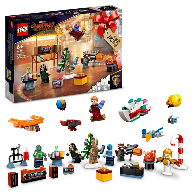 Kalendarz adwentowy LEGO Super Heroes Strażnicy Galaktyki 268 elementów (76231) - Zdjęcie 2 Kalendarz adwentowy LEGO Super Heroes Strażnicy Galaktyki 268 elementów (76231) - obraz 2