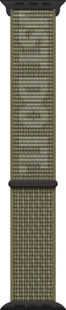 Ремінець Apple Nike Sport Loop для Apple Watch 41mm One Size Sequoia/Pure Platinum (MPHX3) - зображення 2
