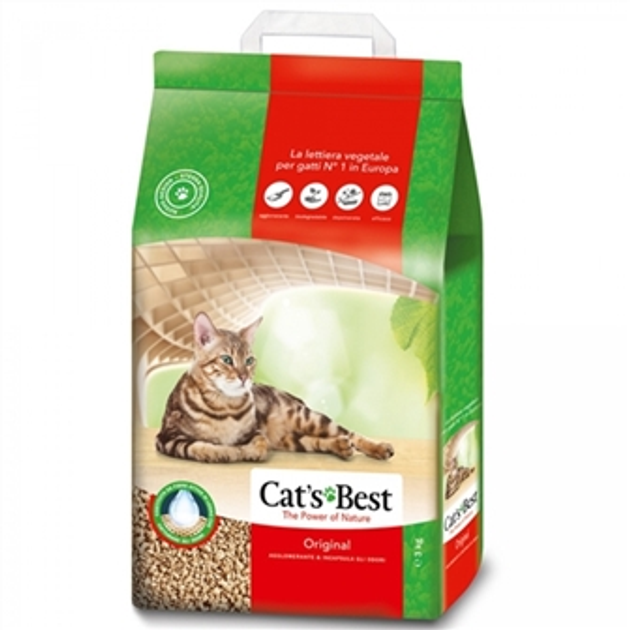Древесный наполнитель для котов - 8,6 кг - Cat's Best - Ct'sBst1893510 ...