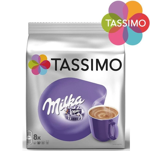 Купить горячий шоколад в капсулах (т-диски) tassimo milka, 8 порций, отзывы  и цены в Хабаровске