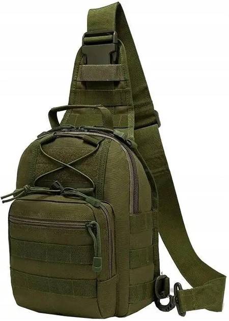 Тактическая сумка Рюкзак на плечо GREEN - изображение 1