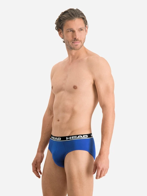 Набір трусів-сліпи чоловічий HEAD Boxer Brief 100001753-001 XL 2 шт Блакитний з чорним (8720245174596) - зображення 5