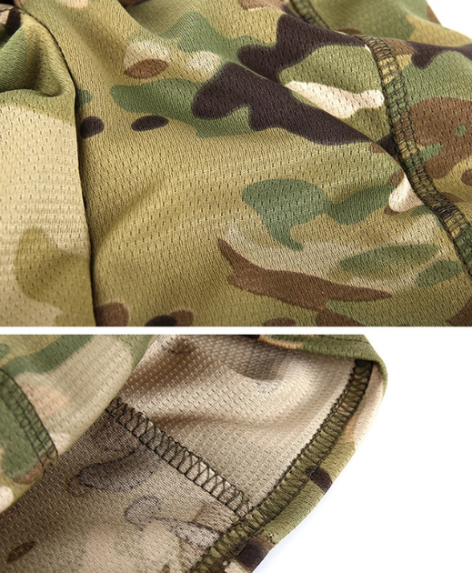 Маска подшлемник балаклава Primo - Camouflage Dark Green - Фото 3 Маска подшлемник балаклава Primo - Camouflage Dark Green - изображение 3