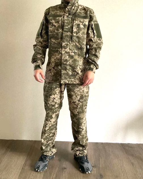 Мужской армейский костюм тактическая форма Rip-Stop Пиксель ВСУ (ЗСУ) 20222013-50 8620 50 размер - изображение 1