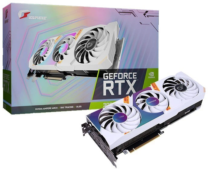 NVIDIA® GeForce RTX™ 3060 Ti (colorful) Видеокарта Colorful PCI-Ex GeForce RTX 3060 Ti iGame Ultra W OC