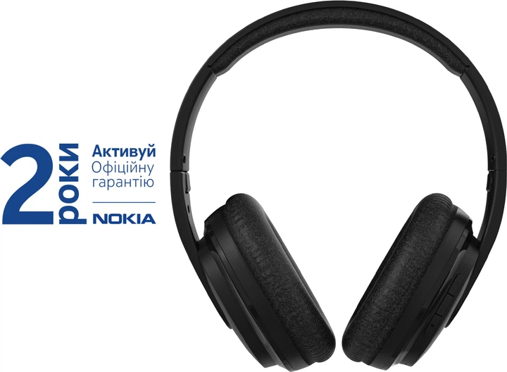 Наушники Nokia Wireless Headphones WHP-101 Black (8P00000154) - изображение 3