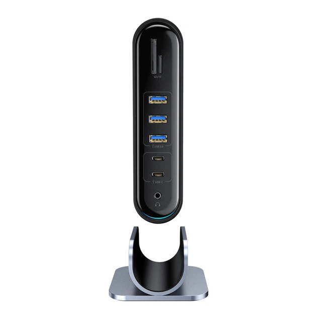 Stacja dokująca Baseus USB 3.1 Type-C 17 w 1 (CAHUB-DG0G) - obraz 4