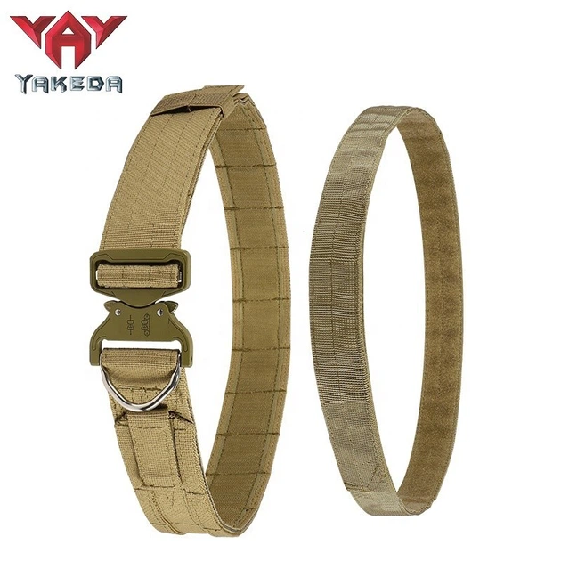 Тактический пояс-разгрузка РПС YAKEDA WAR BELT COYOTE с ремнем, подсумками и стропами MOLLE Коричневый YDMC-2012 - изображение 9
