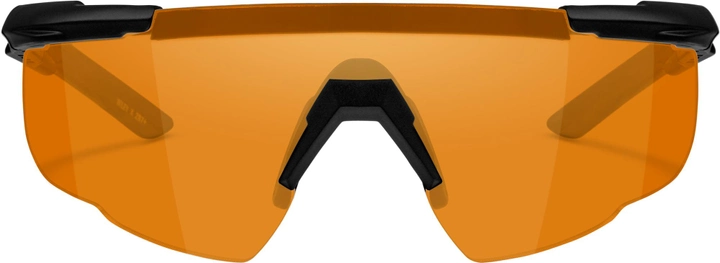 Захисні балістичні окуляри Wiley X SABER ADVANCED Помаранчеві (712316003131) - зображення 1