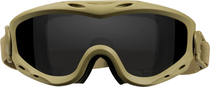 Защитные баллистические очки Wiley X SPEAR Dual Черные (712316062459) - изображение 1