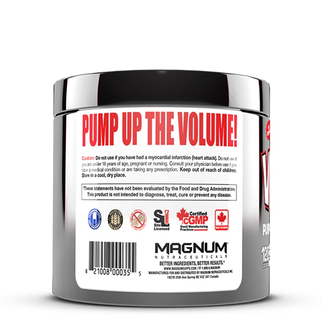 Комплекс до тренировки Magnum Nutraceuticals Volume Pump intensifier 120 Caps - изображение 4