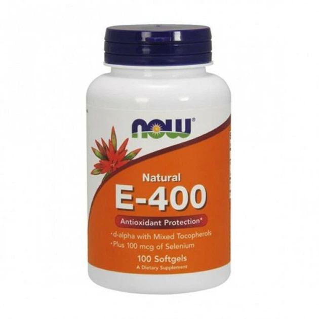 Вітамін E NOW Foods Vitamin E-400 Plus Selenium 100 Caps - Фото 1 Вітамін E NOW Foods Vitamin E-400 Plus Selenium 100 Caps - зображення 1
