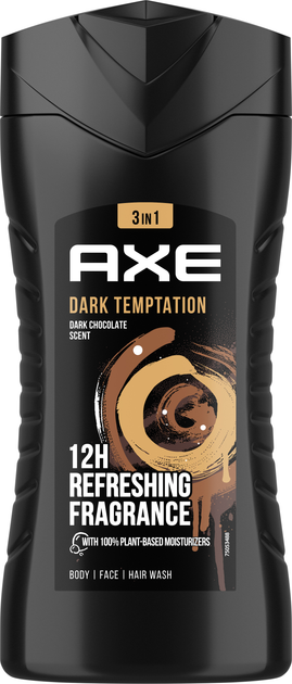 Акція на Гель для душу Axe Dark Temptation 400 мл від Rozetka