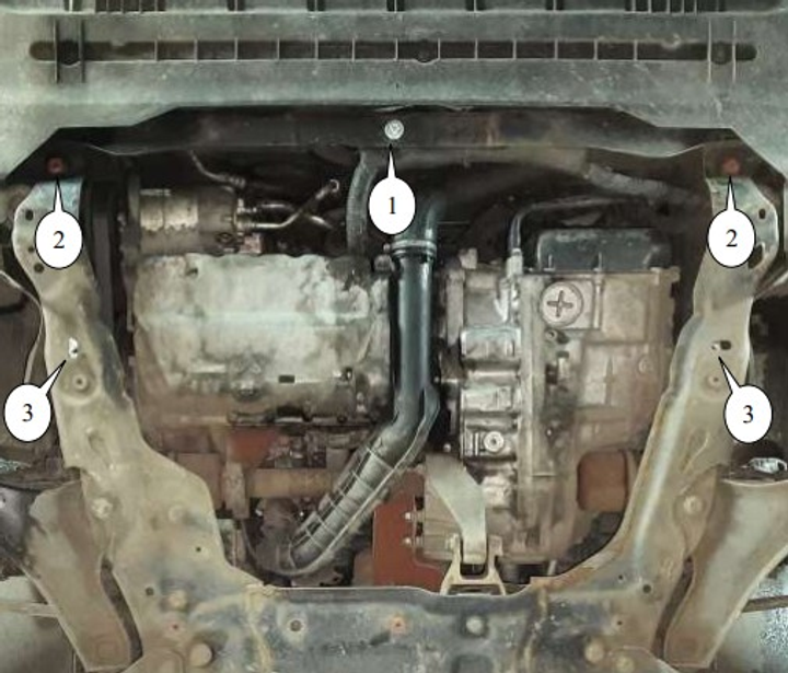 Технические характеристики мотора Ford HUWA​​​​​​​ 2.5 Turbo