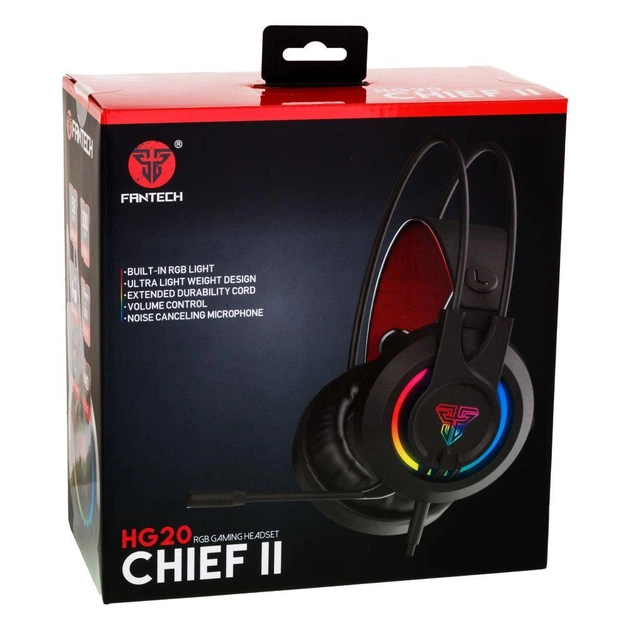 Игровые наушники гарнитура Fantech HG20 с микрофоном для компьютера и ноутбука с подсветкой - Фото 3 Игровые наушники гарнитура Fantech HG20 с микрофоном для компьютера и ноутбука с подсветкой - изображение 3