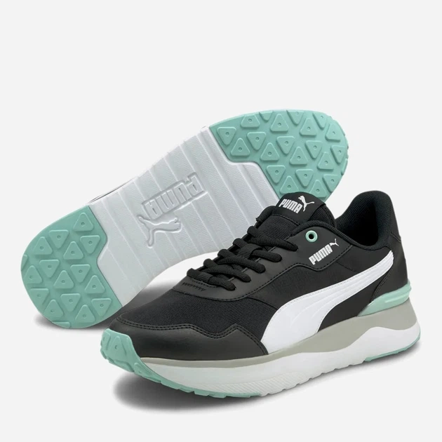 Buty do biegania damskie Puma R78 Voyage Black-White-Eggshel 38072903 38.5 (UK 5.5) 24.5 cm Czarne (4063699505610) - obraz 4
