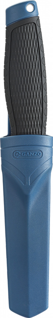 Нож Ganzo G806 с ножнами Light-Blue (G806-BL) - изображение 2