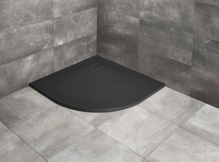 Душевой поддон RADAWAY Kyntos A 100x100 цвет черный HKA100100-54 - Фото 3 Душевой поддон RADAWAY Kyntos A 100x100 цвет черный HKA100100-54 - изображение 3