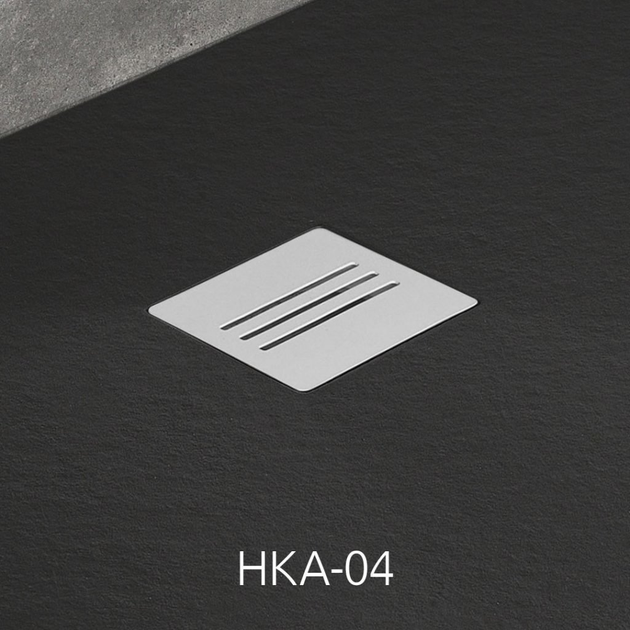 Душовий піддон RADAWAY Kyntos F 140x70 колір чорний HKF14070-54 - зображення 7