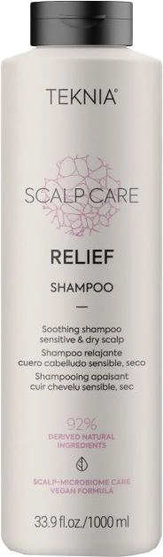Акция на Міцелярний шампунь для чутливої та сухої голови Lakme Teknia Scalp Care Relief Shampoo 1000 мл от Rozetka
